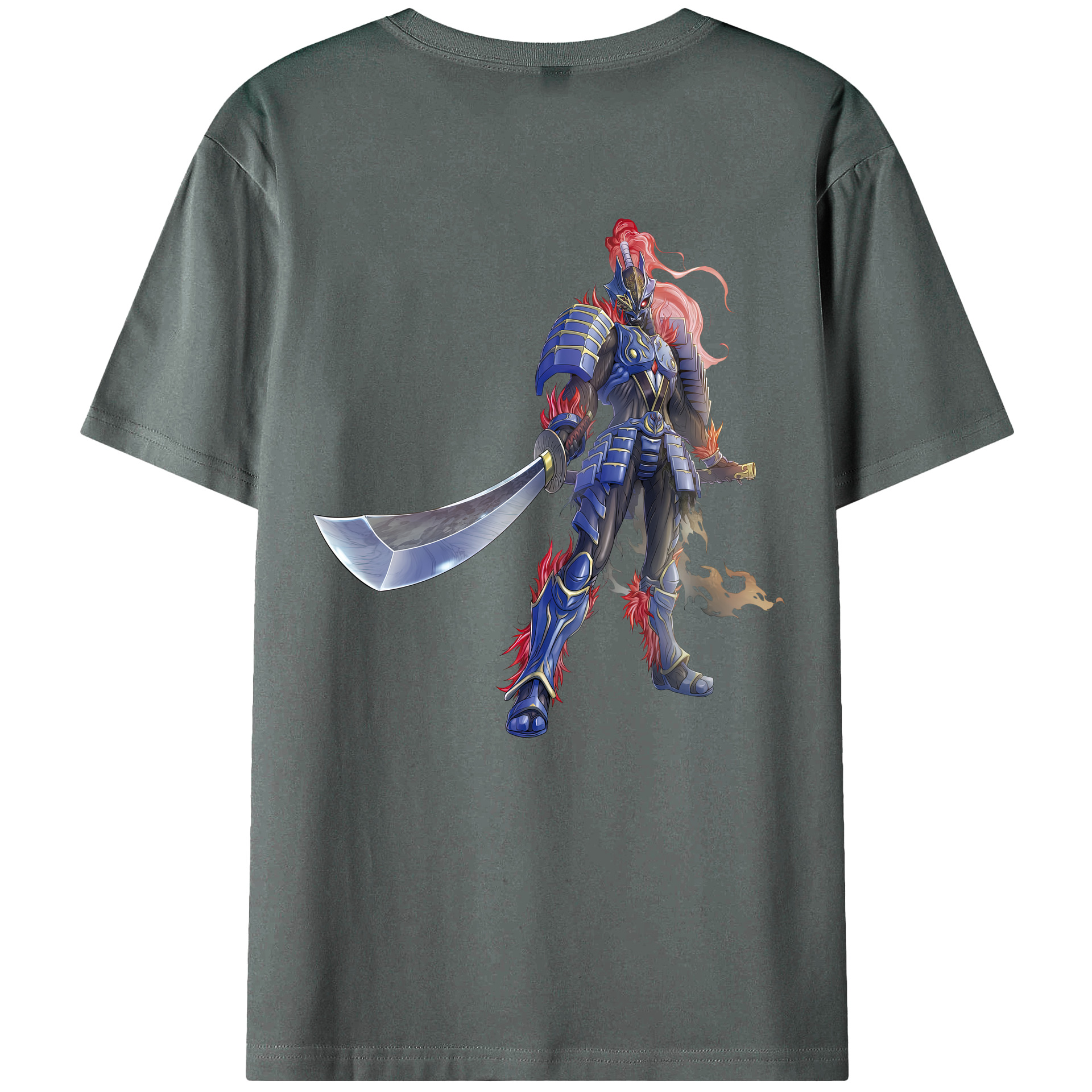 （画像用） ウルトラマン Ultraman 綿100％ メンズ半袖Tシャツ（バックプリント） 通気性